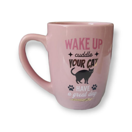 Picture of WAKE UP CUDDLE YOUR CAT MUG